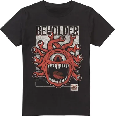 Produktbild von Dungeons & Dragons - T-Shirt für Herren - 50. TV4980 (4XL) (Schwarz)