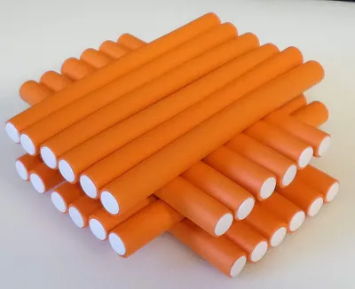 Produktbild von FP Papilotten - Flex-Wickler Set 24 Stck. 15 - 16 mm orange + Kosmetiktasche - (Deutscher Fachhändler!)