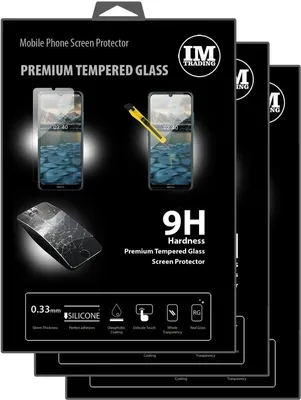 Zdjęcie produktu dla ochraniacz ekranu ze szkła hartowanego 3X 9H dla Nokia 2.4