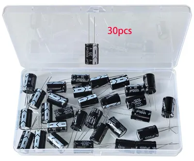 30 Stück 35 V 1000 µF Elektrolyt-Kondensatoren 13 x 21 mm