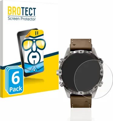 Produktbild von 6x Für Garmin Marq Adventurer (Gen 2) Schutzfolie BROTECT Displayschutz Display Schutz Folie Klar Transparent