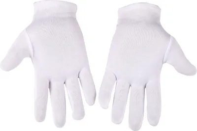 Produktbild von A&A Baumwollhandschuhe Größe M, 10er Pack, 100% Baumwolle