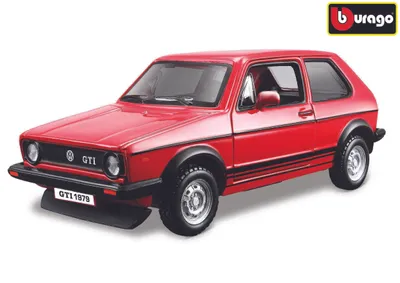 Imagen del producto de Bburago 1:32 Vw Golf Mk1 Gti (1979) Rojo