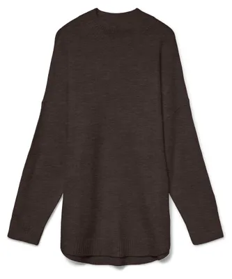 Zdjęcie produktu dla Vero Moda VMPLAZA Knitted pullover, Pulower, Dorosły, Damski, Brązowy, S, Poliester