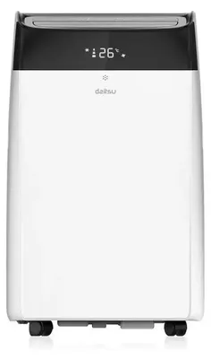 Produktbild von DAITSU APD 12FCX, Einteilige mobile Klimaanlage, Kühlung, Entfeuchter, Heizung, Ventilierend, 3500 W, 3200 W, 51 dB, 53 dB