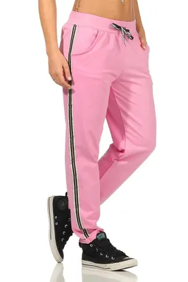 Obrázek produktu pro Dámské kalhoty na běhání s pruhy, velikost S/M/L