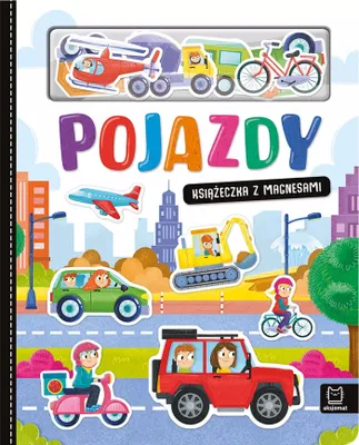 Immagine prodotto di Aksjo. Książeczka z magnesami Pojazdy 38801