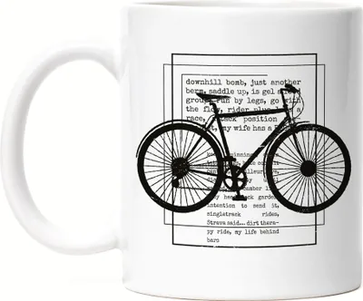 Produktbild von Fahrrad Tasse Rennrad Geschenk Fahrradfahrer Radfahrer Fahrradfahrerin mit Fahrradmotiv Bike Geschenkidee