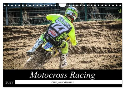 Produktbild von Motocross Racing 2027 (Wandkalender 2027 DIN A4 quer), CALVENDO Monatskalender