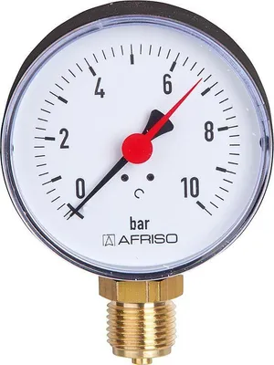 Produktbild von AFRISO RF-Manometer 100 radial