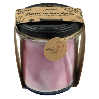 Obrázok produktu pre Mia Box Sójová Sviečka S Vôňou Čierneho Hrozna 240G