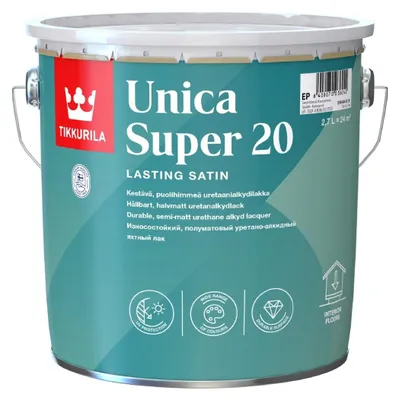 Obrázok produktu pre Lak Tikkurila Unica Super 20 S-GL 2,7 l