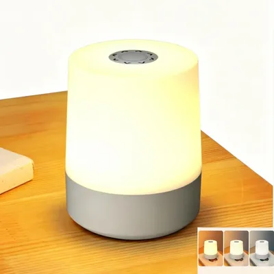 Produktbild von 2er Set Nachtlicht,Nachttischlampe Touch Dimmbar,3 Modi Warmweiß LED Nachtlicht, Touch Lampe,Tischlampe Kabellos