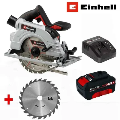 Produktbild von Einhell Handkreissäge TE-CS 18/150 Li 18V Akku 4.0 Ah, Ladegerät extra Sägeblatt