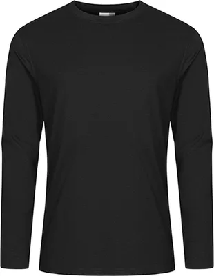 Immagine prodotto di EXCD by Promodoro 4097 | T-shirt uomo manica lunga, single jersey - Colore: Nero - Taglia: 3XL