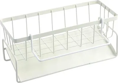 Obrázek produktu pro Kuchyňský odtok, odtok do dřezu z nerezové oceli, pro kuchyň a sprchu, šikmý odtok, bílý