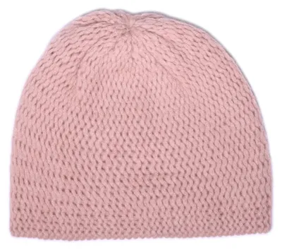 Produktbild von TUMELO 100% Kaschmir Mütze Damen & Herren, edle Cashmere Beanie Strickmütze, Uni, warme Wintermütze - Camel