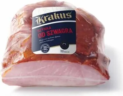 Zdjęcie produktu dla Szynka Krakus Od Szwagra - Wędzona, Parzona, Pieczona Ok. 0,75Kg