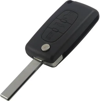 Produktbild von Schlüsselgehäuse mit Schlüsselrohling passend für Citroen C1 C2 C3 C4 C5 (C09)