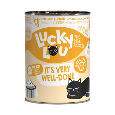 Produktbild von Lucky Lou Lifestage Sterilized Geflügel & RInd