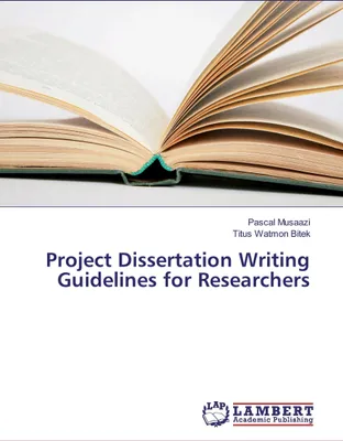 Produktbild von Project Dissertation Writing Guidelines for Researchers