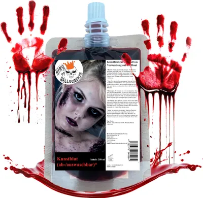 Produktbild von Kunstblut 250ml im Beutel abwaschbar