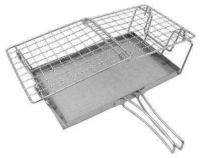 Produktbild von Outdoor-Camping-Grill für Toast – Edelstahl-Toastrahmen