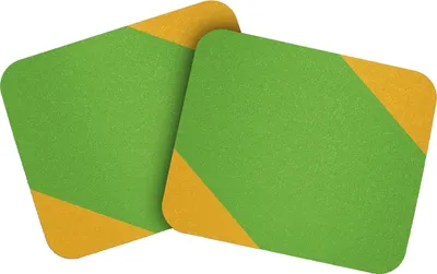 Image de MOTO Pedal Griptape Grip, Stripes - Green Yellow