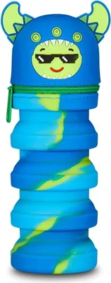 Produktbild von Schulmäppchen "Boom", Blaues Monster, MITAMA 63708-0294