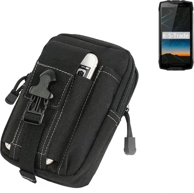 Produktbild von K-S-Trade Gürtel Tasche kompatibel mit Blackview BV6800 Pro Gürtel-Tasche Holster Schutz-Hülle Handy Hülle Smartphone outdoor Handy-Hülle schwarz