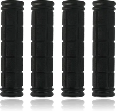 Imagen del producto de Puños para bicicleta de 22 mm, 2 unidades, de goma antideslizante, para bicicleta de montaña y bicicleta infantil