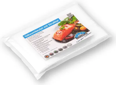Produktbild von 200 Vakuumbeutel 17 x 30 cm für Lebensmittel geeignet für alle Vakuumierer