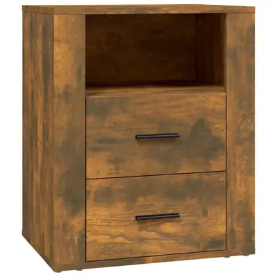 Produktbild von Nachttisch Räuchereiche 50x36x60 cm Holzwerkstoff