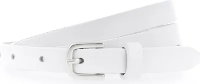 Produktbild von Vanzetti Leder Gürtel Taillengürtel 15mm Leather Belt W65 White weiß