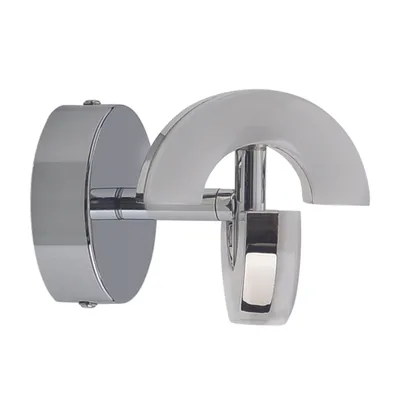 Produktbild von Näve 1er Wand-u. Deckenspot Luna - Metall, Kunststoff - chrome, opal; 1220342