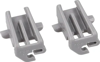 Produktbild von NEU 2x Korbablagen Lager Befestigung Spülmaschine Bosch Siemens 611474