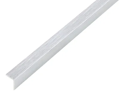 Produktbild von Alberts Winkelprofil | selbstklebend | Aluminium, edelstahldesign, hell | 1000 x 30 x 30 mm | 2er Set