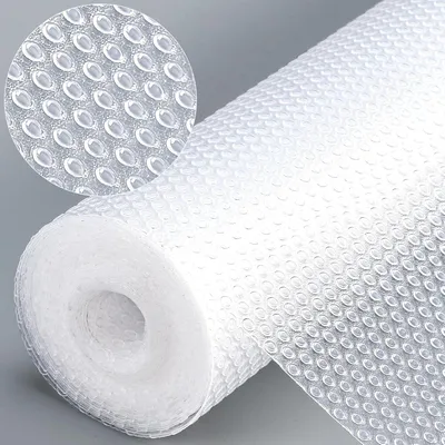 Produktbild von Schubladenmatte Nicht Klebend 60 x 600 CM mit 70 Klebepunkten, Transparent