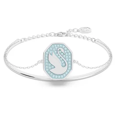 Produktbild von Swarovski Damen Armband Swan Hallblau Silber 5628552