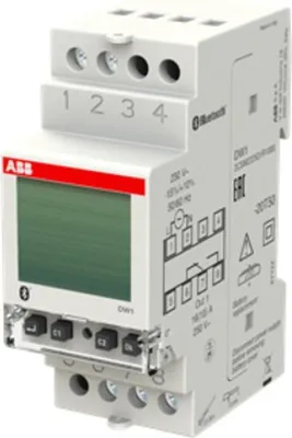 Produktbild von Wochenzeitschaltuhr 1 KanalDW1Bluetooth Programmierung (2CSM222531R1000)