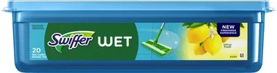 Zdjęcie produktu dla Swiffer - chusteczki nawilżane Citrus Fresh, opakowanie 20 sztuk