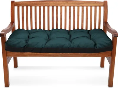 Produktbild von Poduszka na ławkę 50x180 cm - Poduszka na krzesło huśtawka Hollywood Poduszka zewnętrzna Poduszka na ławkę Poduszka do siedzenia na ławkę ogrodową Poduszka podłogowa Lounge zielona