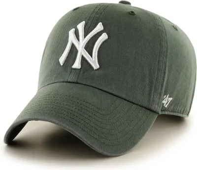 Produktbild von '47 Brand MLB Clean Up Strapback Cap New York Yankees moss