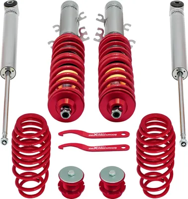 Zdjęcie produktu dla Sportowe zawieszenie gwintowane do VW Golf IV 4 1J1 Seat Leon 1M1 Zestaw obniżający FWD
