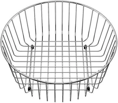 Produktbild von BLANCO Geschirrkorb RONDO Edelstahl d=365 mm