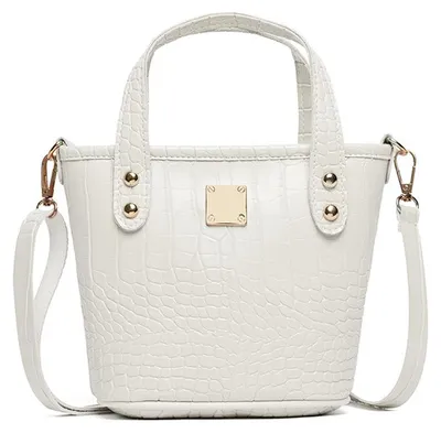 Produktbild von Damen-Ledertasche, geräumige Ein-Schulter-Tasche aus Rindsleder