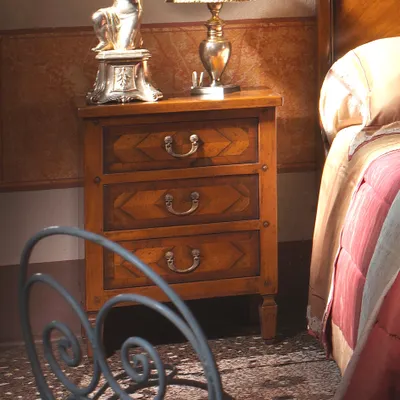 Produktbild von Beistelltisch Schlafzimmer Möbel Italien Nachttisch Schrank Nachttische Italien