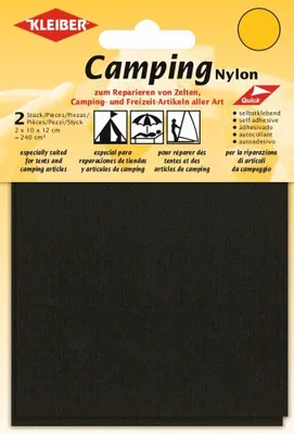 Immagine prodotto di KLEIBER 48001 KLEIBER Toppa da campeggio, nylon, autoadesiva, marrone