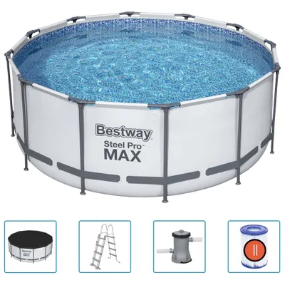 Zdjęcie produktu dla Zestaw basenowy Bestway Steel Pro MAX Rund 366x122 cm
