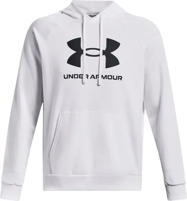 Produktbild von Under Armour Herren Rival Fleece Logo Hoodie - 1379758, Farbe:Weiß, Textil:M